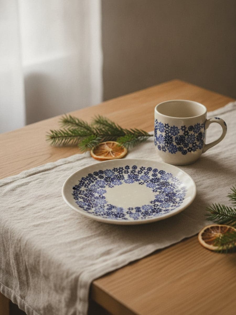 Ceramika Lady Blue na okazję: Boże Narodzenie